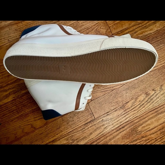 Madewell Men’s Sidewalk Hi Top Sneaker in Leather & Suede - Picture 6 of 6